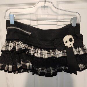 Plaid Hell Bunny Skirt